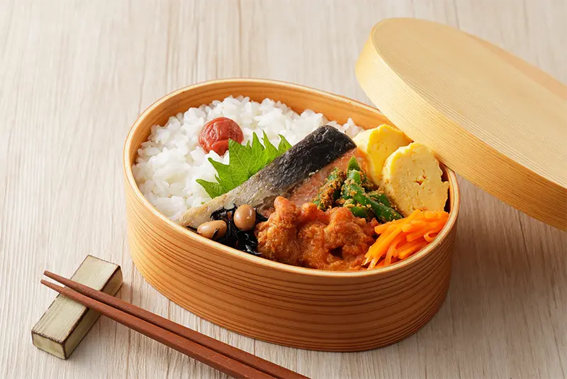 Salmon Bento Image